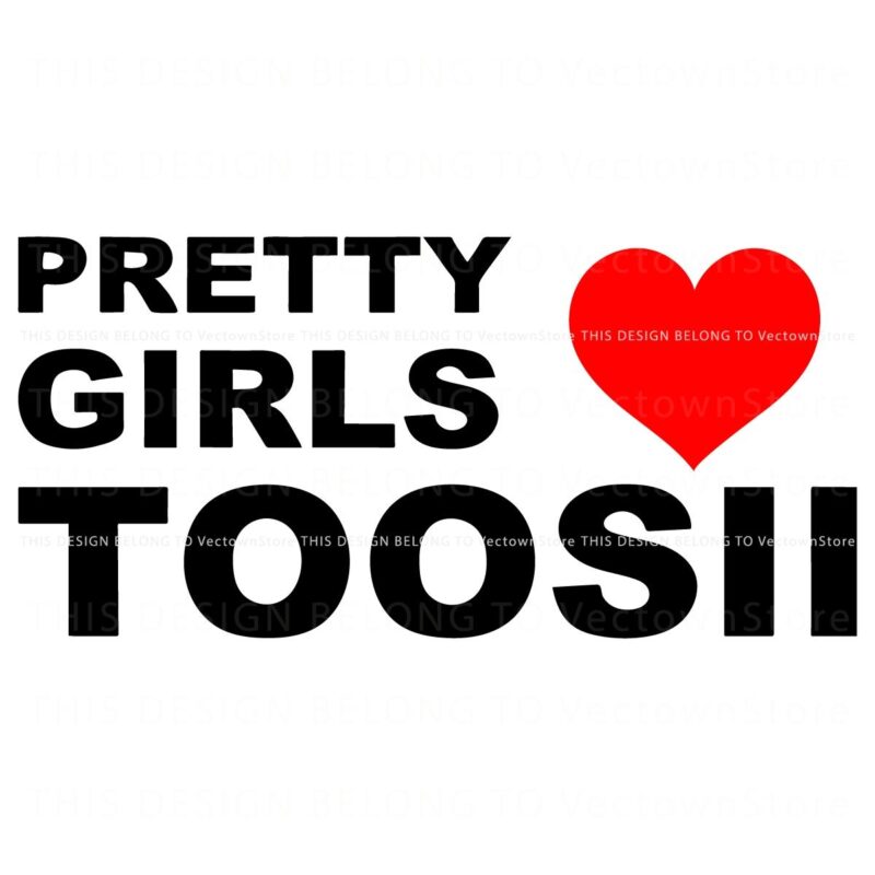 Chic Ladies Adore Toosii SVG Designs
