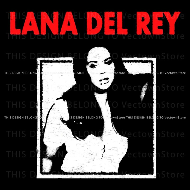 Retro 90s Lana Del Rey PNG