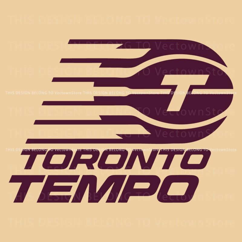 Toronto Tempo WNBA Basketball Logo in SVG Format
