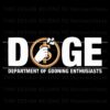 Doge Department Of Gooning Enthusiasts Parody SVG