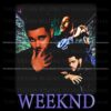 Retro 90s Vibes The Weeknd After Hours Singer PNG