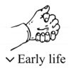 SVG of Holding Hands in Childhood