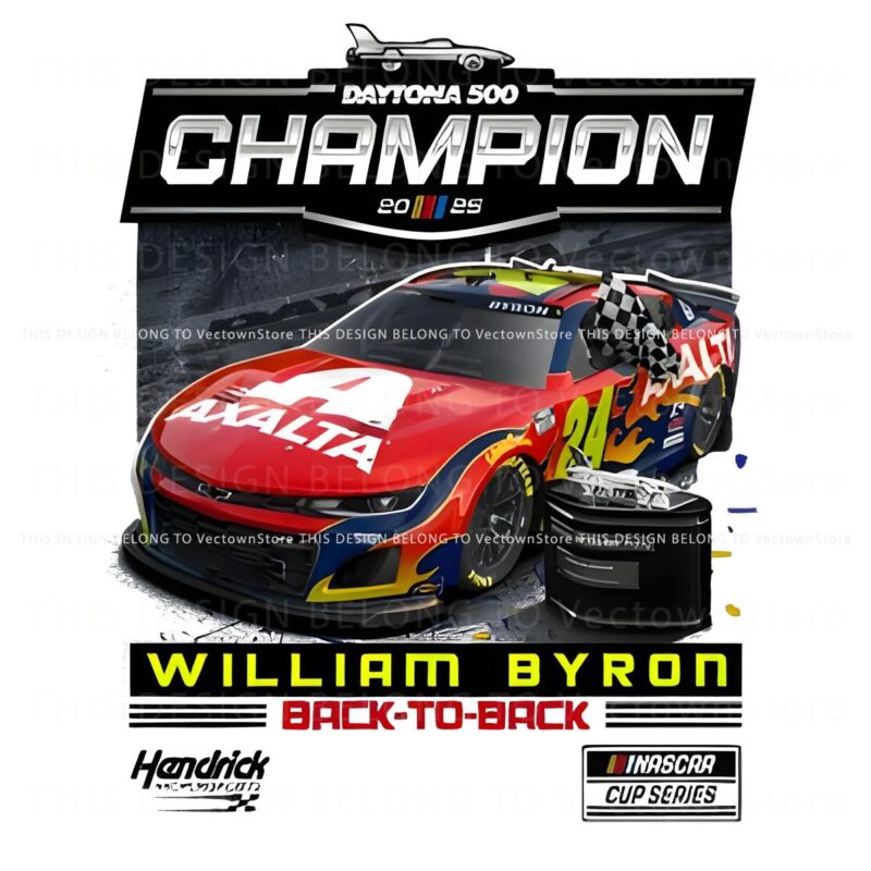 William Byrons BacktoBack Victory 2025 Daytona Champ PNG