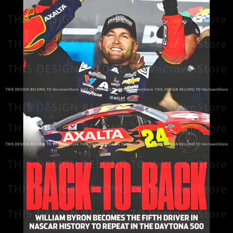 William Byrons Epic BacktoBack Daytona 500 Wins in PNG