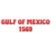 1569 Gulf of Mexico Map Vintage SVG Treasure