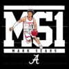 Alabama Crimson Tide Mark Sears MS1 in Vibrant PNG
