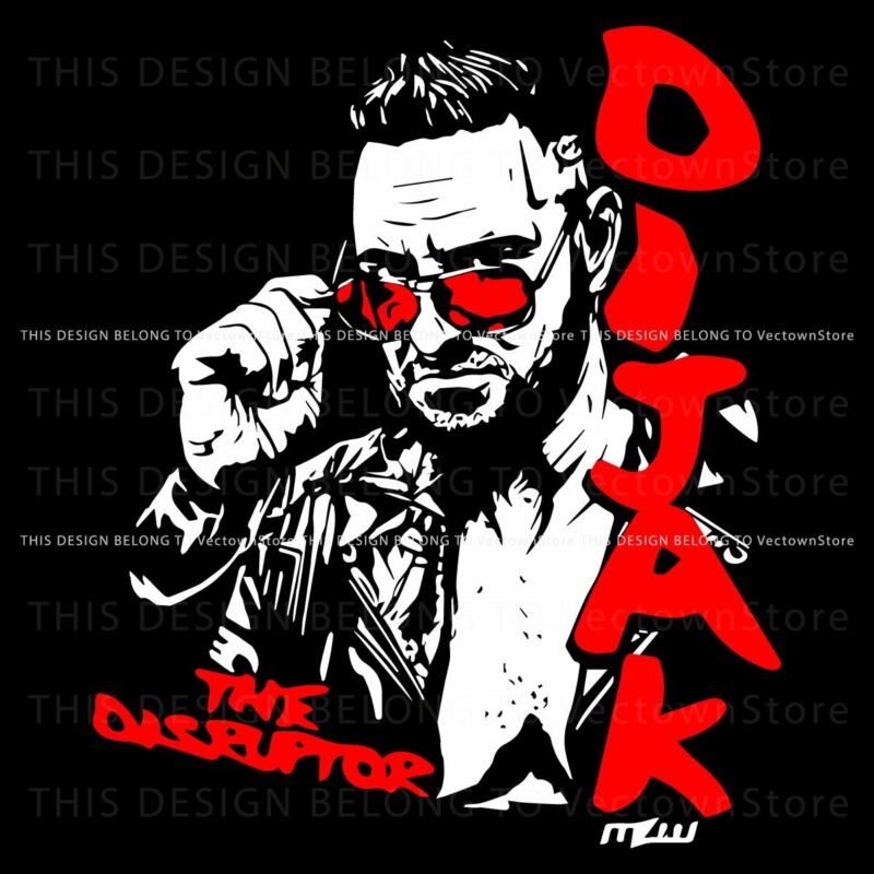 Disruptor Donovan Dijak MLW Dynamic SVG Design
