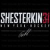 Igor Shesterkin 31 Retro NY Hockey Signature SVG