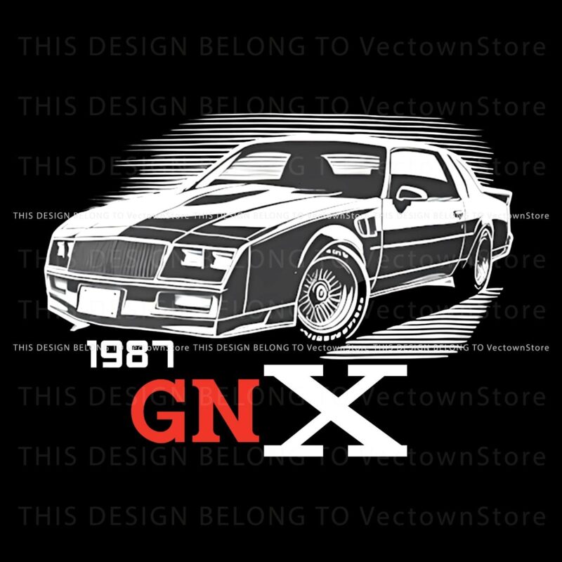 1987 GNX Grand National Experimental PNG Delight