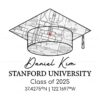 Class of 2025 Custom Campus Map PNG Your Personalized Graduation
