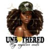 Confident Queen Bold Black Woman Sublimation PNG