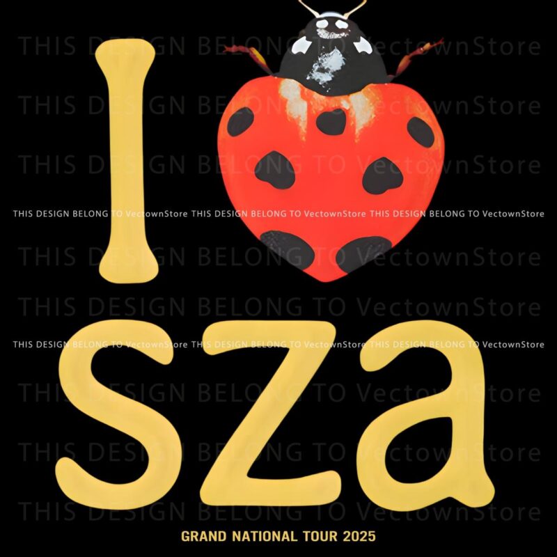 I Love SZA 2025 Tour PNG Grand National Adventure