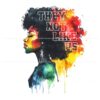 Juneteenth Black Queen Vibrant Watercolor PNG Art