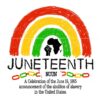 Juneteenth Freedom Rainbow HandDrawn Chains SVGPNG