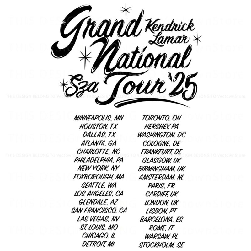 Kendrick Lamar SZA PNG Celebrate 25 with Style