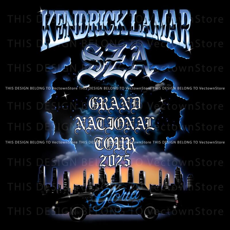Kendrick Lamars 2025 Grand Tour Gloria PNG Art
