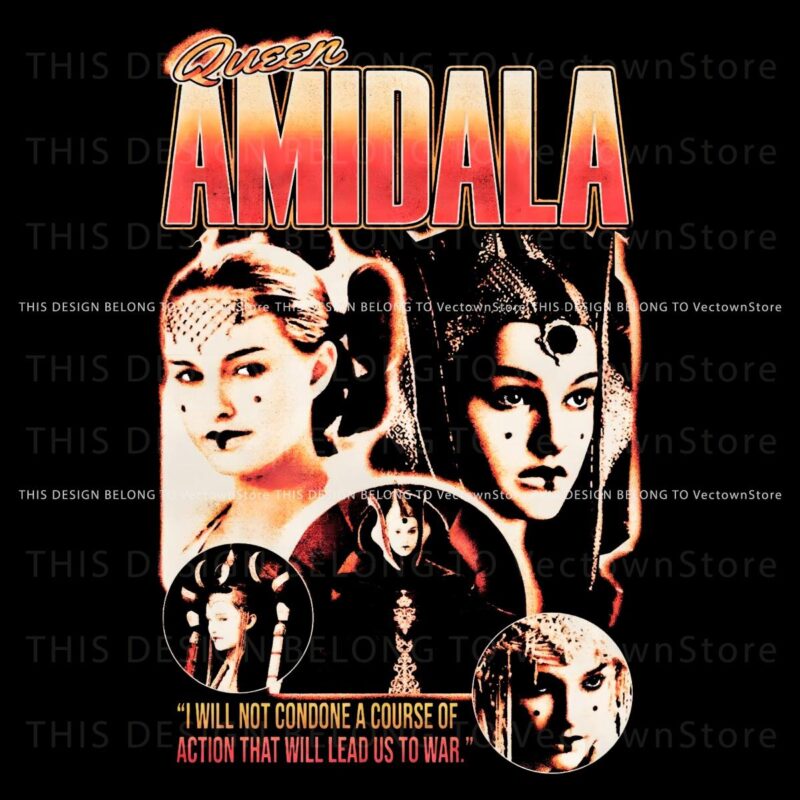 Retro 90s Queen Amidala PNG Vintage Star Wars Magic