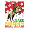 Revive Freedom Afro Cowboy Juneteenth PNG Extravaganza