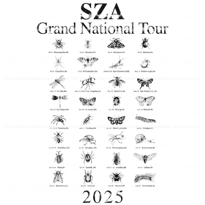 Szas 2025 Tour Grand National Dates Insect PNG Art