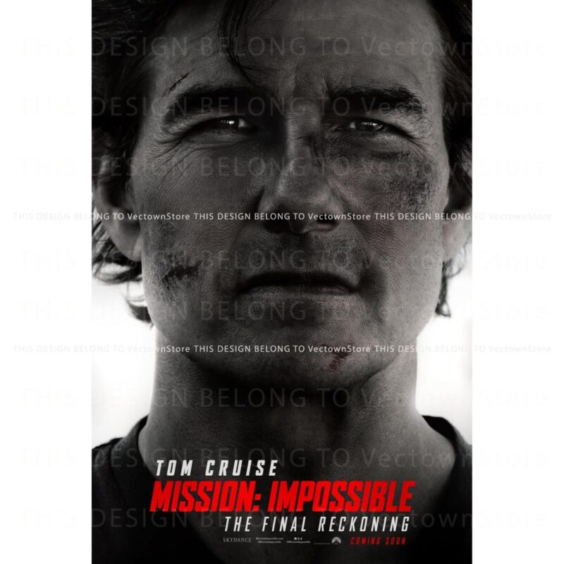 Tom Cruises Final Reckoning Mission Impossible PNG